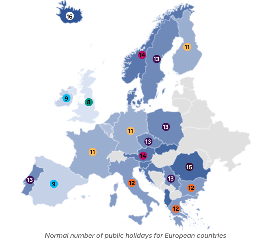 Europe BH Map